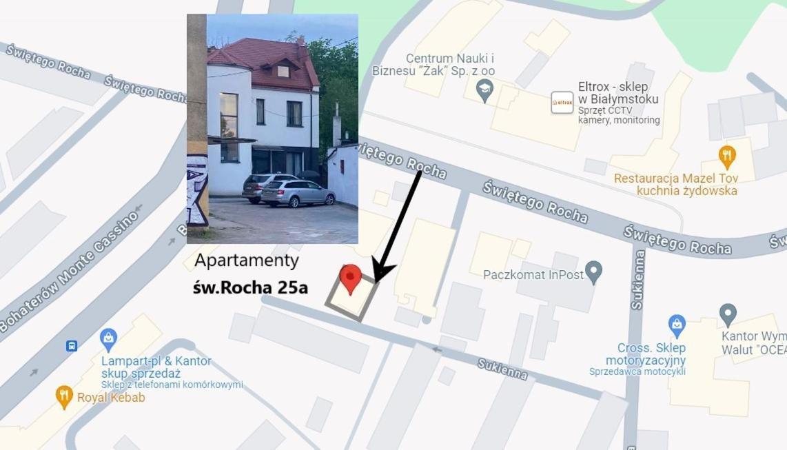 Apartamenty Sw.Rocha Białystok Eksteriør billede
